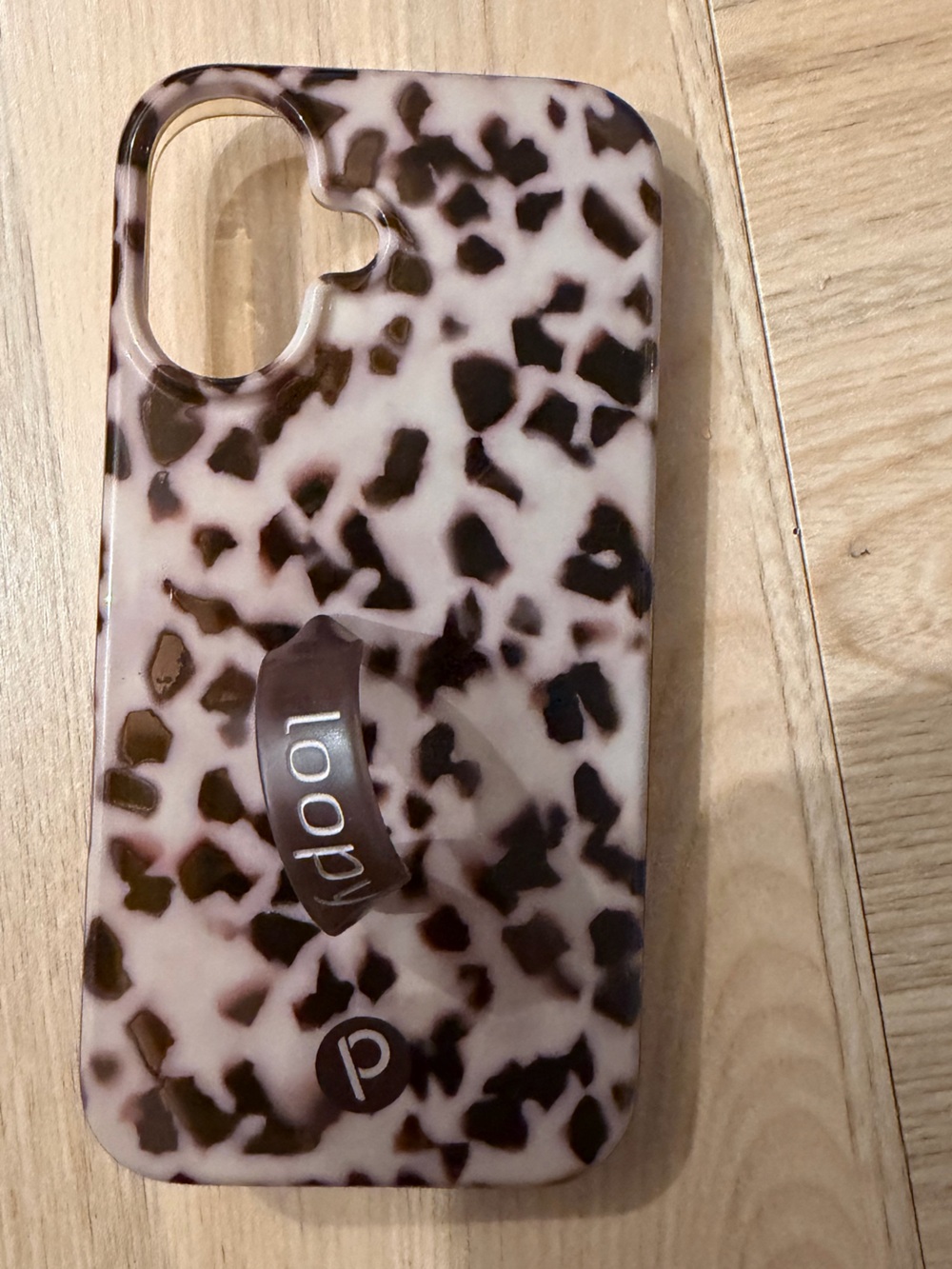 Loopy iPhone 16 Blonde Tortoiseshell Case